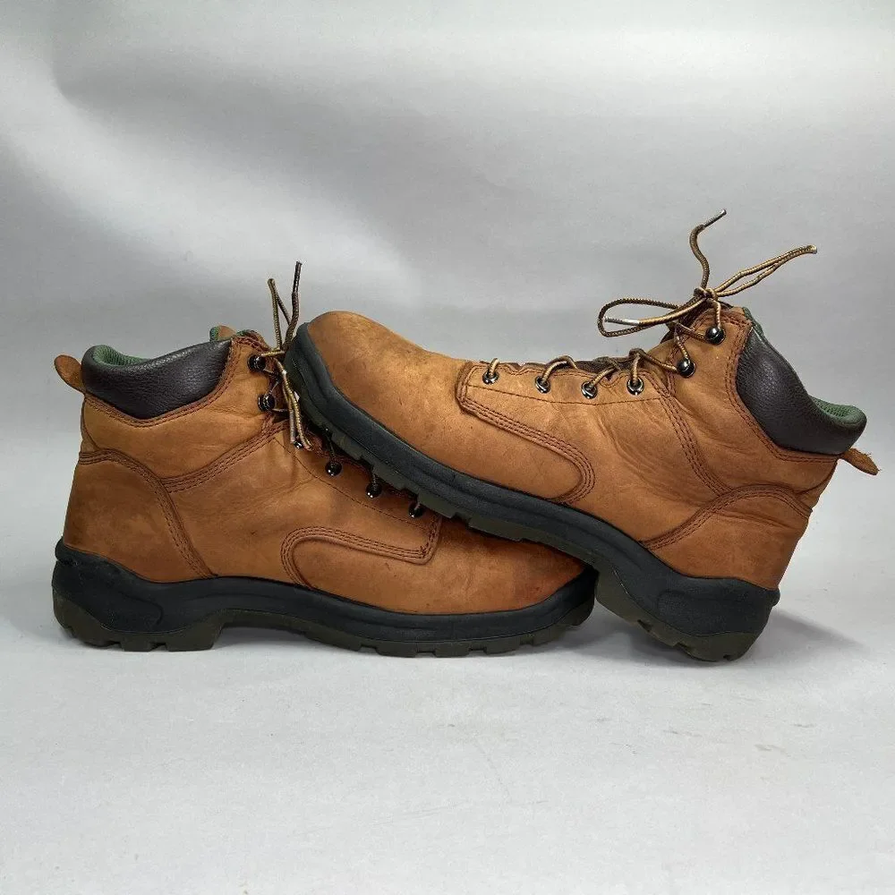 Red Wing Men's Size 14 Brown Leather Work Sport Hunt Soft Toe Boots‎